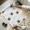 Personalised Wrapping Paper Wedding Day Photo Ring Cake Balloons Gift Wrap
