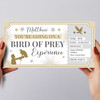 Bird Of Prey Experience Personalised Gift Voucher Surprise Ticket