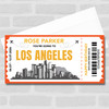 Going To Los Angeles Skyline Pass Personalised Gift Voucher Surprise Trip Ticket