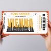 Going To Vienna Skyline Personalised Gift Voucher Surprise Trip Holiday Ticket