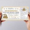 Steam Train Queen Victoria's Jubilee Personalised Gift Voucher Surprise Ticket