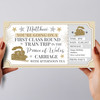Train Trip Prince Of Wales Carriage Personalised Gift Voucher Surprise Ticket