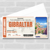 Trip To Gibraltar Pass Personalised Gift Voucher Surprise Trip Holiday Ticket