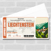 Trip To Liechtenstein Personalised Gift Voucher Surprise Trip Holiday Ticket