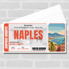 Trip To Naples Pass Personalised Gift Voucher Surprise Trip Holiday Ticket