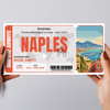 Trip To Naples Pass Personalised Gift Voucher Surprise Trip Holiday Ticket