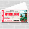 Trip To Netherlands Pass Personalised Gift Voucher Surprise Trip Holiday Ticket