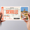 Trip To Seville Spain Personalised Gift Voucher Surprise Trip Holiday Ticket