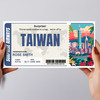 Trip To Taiwan Pass Personalised Gift Voucher Surprise Trip Holiday Ticket