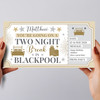 Two Night Break Blackpool Personalised Gift Voucher Surprise Trip Holiday Ticket