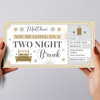 Two Night Break Personalised Gift Voucher Surprise Trip Holiday Ticket
