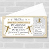 Zombie Infection Survival Experience Personalised Gift Voucher Surprise Ticket