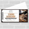 Sewing Workshop Personalised Surprise Ticket Gift Voucher