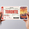 Toronto Canada Pass Personalised Gift Voucher Surprise Trip Holiday Ticket