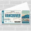 Vancouver Canada Pass Personalised Gift Voucher Surprise Trip Holiday Ticket