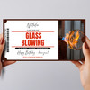Glass Blowing Personalised Surprise Ticket Gift Voucher