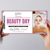 Beauty Day Spa Treatment Personalised Surprise Ticket Gift Voucher