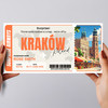 Poland Krakow Pass Personalised Gift Voucher Surprise Trip Holiday Ticket