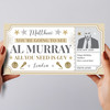 Al Murray Comedy Show Stars Gold Personalised Surprise Ticket Gift Voucher