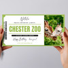 Chester Zoo Personalised Surprise Ticket Gift Voucher