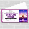 Florida Walt Disney World Trip Personalised Surprise Ticket Gift Voucher