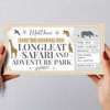 Longleat Safari And Adventure Park Personalised Surprise Ticket Gift Voucher