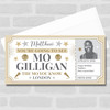 Mo Gilligan Comedy Show Stars Gold Personalised Surprise Ticket Gift Voucher