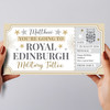 Royal Edinburgh Military Tattoo Personalised Surprise Ticket Gift Voucher