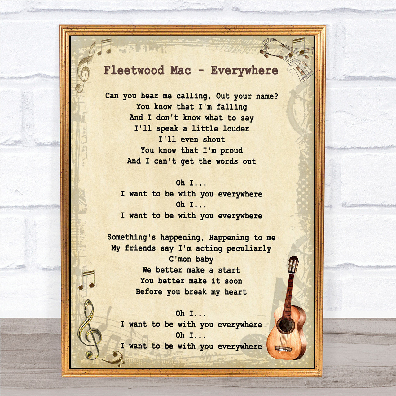 Fleetwood Mac – Everywhere Lyrics