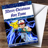 Pokemon Customised Christmas Card