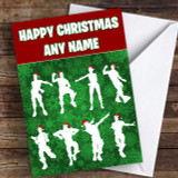 Fortnite Dancers Customised Children's Christmas Card