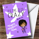 Customised Prince Cute Cartoon Crazy Mothers Day Card