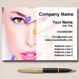 Colourful Nail Or Beauty Salon Personalised Business Cards