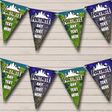 Fortnite Maps Birthday Party Bunting Banner Garland Flags