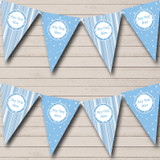 Soft Blue Stripes And Stars Welcome Home New Baby Bunting