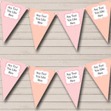 Peach Pink Polkadot Welcome Home New Baby Bunting