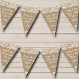 Stunning Burlap & Lace Retirement Party Bunting