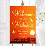 New York Personalised Any Wording Welcome To Our Wedding Sign