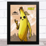 Peely Gaming Comic Style Kids Fortnite Skin Children's Wall Art Print