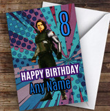 Bucky Barnes Sebastian Stan Children's Kids Personalised Birthday Card