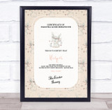 Easter Eggstra Good Behaviour Cream Personalised Certificate