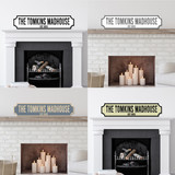 Our Home Our Mad House Family Any Colour Text 3D Train Style Street Home Sign