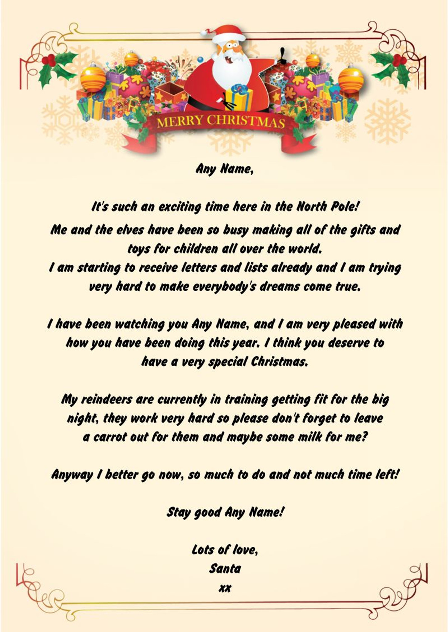 christmas letter