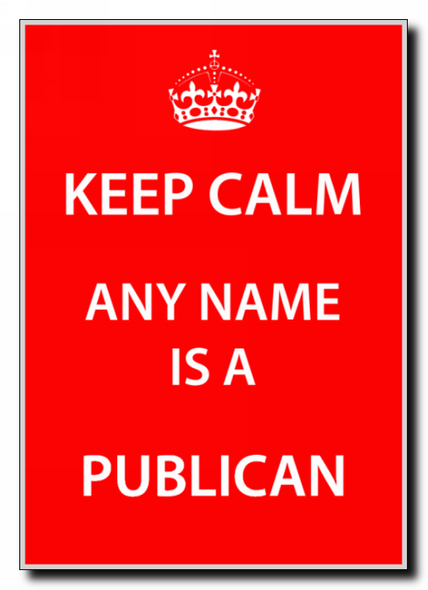 Publican Keep Calm Jumbo Magnet