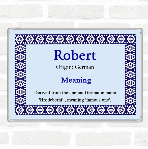 Robert Name Meaning Magnet Blue