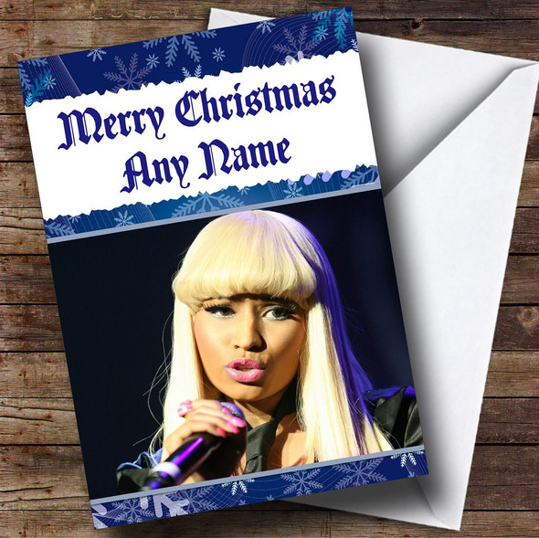 Nicki Minaj Customised Christmas Card