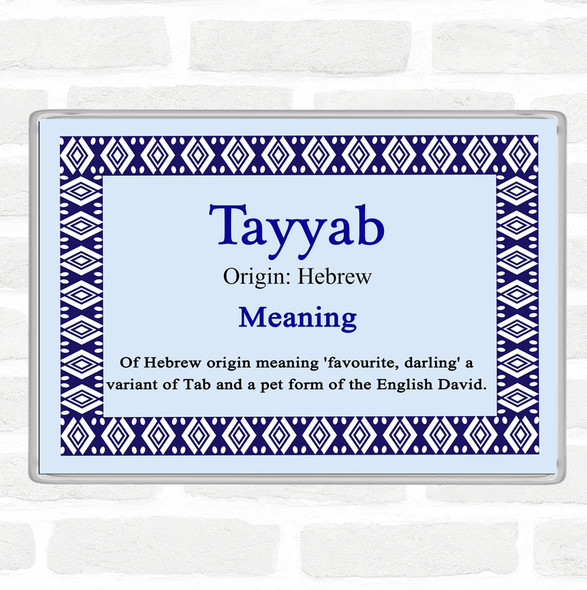 Tayyab Name Meaning Magnet Blue