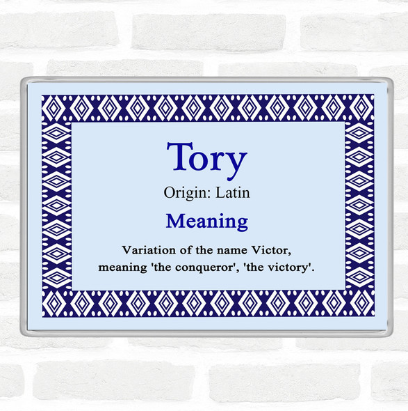Tory Name Meaning Magnet Blue