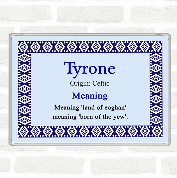 Tyrone Name Meaning Magnet Blue