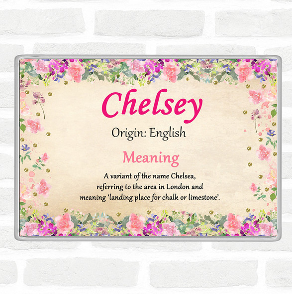 Chelsey Name Meaning Magnet Floral